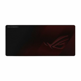 Non-slip Mat Asus Scabbard II Red 90 x 40 cm Black by Asus, Keyboard and mouse accessories - Ref: S7806377, Price: 57,00 €, D...