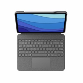 Keyboard Logitech iPad Pro 2020 12.9 Grey Spanish Qwerty by Logitech, Keyboards - Ref: S7807708, Price: 276,90 €, Discount: %