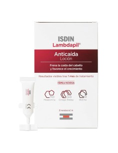 Complément Alimentaire Anti-chute de Cheveux Isdin Lambdapil 180 Capsules | Tienda24 Tienda24.eu