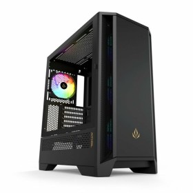 Caixa Semitorre ATX Forgeon Mithril Preto de Forgeon, Caixas para computador de secretária - Ref: S7808068, Preço: 335,99 €, ...