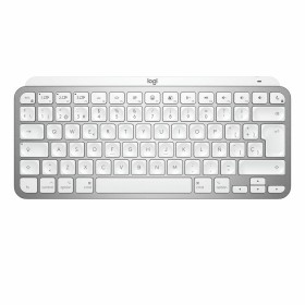 Clavier Logitech 920-010523 Blanc Gris Argenté Espagnol Qwerty de Logitech, Claviers - Réf : S7809049, Prix : 123,98 €, Remis...