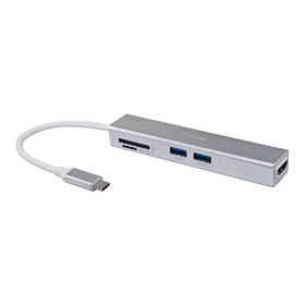 Hub USB 4 Portas iggual IGG317914 | Tienda24 - Global Online Shop Tienda24.eu