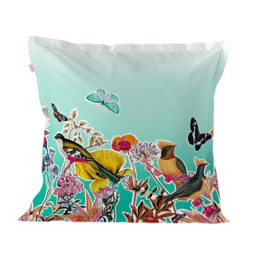 Cushion cover HappyFriday Multicolour 60 x 60 cm Birds by HappyFriday, Cushion Covers - Ref: D1629857, Price: 12,34 €, Discou...