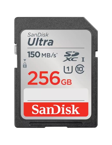 SD Memory Card SanDisk Ultra 256 GB | Tienda24 Tienda24.eu