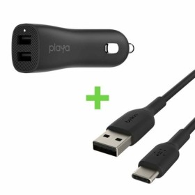 Cargador de Coche USB Universal + Cable USB C Belkin Playa de Belkin, Accesorios para coches - Ref: S7811018, Precio: 16,42 €...