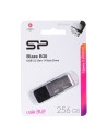 Memória USB Silicon Power Blaze B30 Preto Preto/Prateado 256 GB | Tienda24 Tienda24.eu