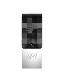 USB stick Silicon Power Mobile C31 Black/Silver 32 GB | Tienda24 Tienda24.eu