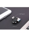 USB stick Silicon Power Mobile C31 Black/Silver 32 GB | Tienda24 Tienda24.eu