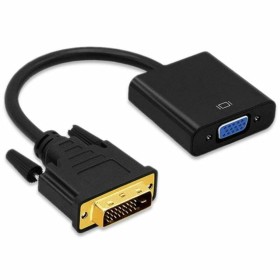 DVI-D to VGA Adapter PcCom Essential Black 25 cm by PcCom, DVI Cables - Ref: S7813355, Price: 19,55 €, Discount: %