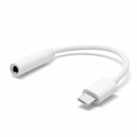 USB-C to Jack 3.5 mm Adapter PcCom Essential White 10 cm by PcCom, Cables - Ref: S7813360, Price: 5,65 €, Discount: %