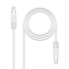 CAT 6 UTP Cable NANOCABLE White 1 m by NANOCABLE, Ethernet cables - Ref: S7814230, Price: 6,58 €, Discount: %