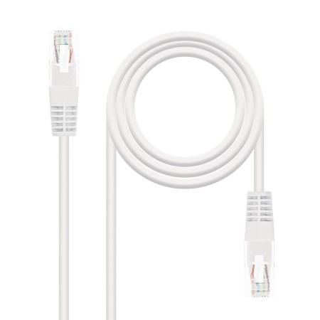 CAT 6 UTP Cable NANOCABLE  White 1 m | Tienda24 - Global Online Shop Tienda24.eu