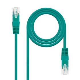 CAT 6 UTP Cable NANOCABLE 10.20.0401-GR Green 1 m by NANOCABLE, Ethernet cables - Ref: S7814232, Price: 6,58 €, Discount: %