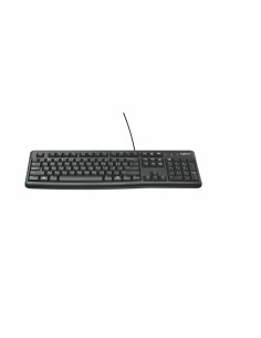 Tastatur Logitech 920-007143 Englisch Schwarz QWERTY | Tienda24 Tienda24.eu