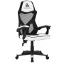 Cadeira de Gaming Newskill Eros Branco Preto Preto/Branco | Tienda24 - Global Online Shop Tienda24.eu