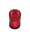 Rato sem Fios Logitech M185 Vermelho Preto/Vermelho | Tienda24 Tienda24.eu