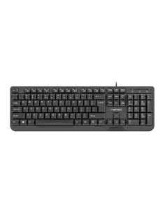 Teclado sem Fios Phoenix K201 Branco Qwerty espanhol | Tienda24 Tienda24.eu