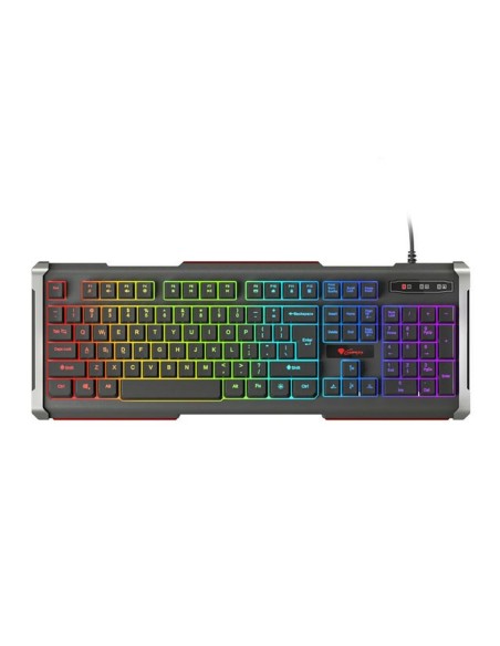 Teclado Natec GENESIS Rhod 400 Negro RGB | Tienda24 Tienda24.eu