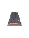 Tastatur Natec GENESIS Rhod 400 Schwarz RGB | Tienda24 Tienda24.eu