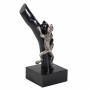 Figura Decorativa Alexandra House Living Negro Plateado Metal Madera de mango Lagarto 17 x 32 x 13 cm de Alexandra House Livi...