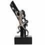 Figurine Décorative Alexandra House Living Noir Argenté Métal Bois de manguier Lézard 17 x 32 x 13 cm de Alexandra House Livi...