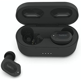 Casques Sans Fil Belkin AUC005btBK Noir de Belkin, Écouteurs et accessoires - Réf : S7817114, Prix : 49,39 €, Remise : %