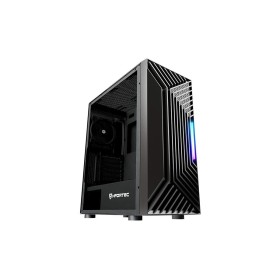 Caixa Semitorre ATX Nfortec Nervia Black ARGB Preto de Nfortec, Caixas para computador de secretária - Ref: S7817333, Preço: ...