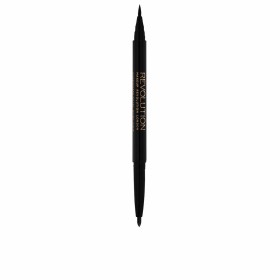 Eyeliner Revolution Make Up Dual Negro 1 ml