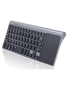 Keyboard Dell KB700-GY-R-SPN Grey Spanish Qwerty | Tienda24 Tienda24.eu