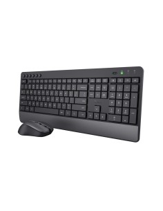 Tastiera e Mouse Trust Trezo Nero Monocromatica QWERTY Qwerty US da Trust, Set tastiera e Mouse - Ref: S9123850, Precio: 46,9...