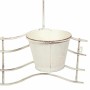 Vaso para Corrimão Alexandra House Living Branco Ferro 23 x 69 x 95 cm de Alexandra House Living, Vasos - Ref: D1629921, Preç...