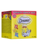 Snack für Katze Dreamies Variety 12 x 60 g Huhn Lachsfarben Käse | Tienda24 Tienda24.eu