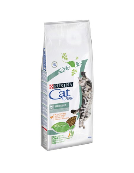 Aliments pour chat Purina CAT CHOW STERILISED Adulte Poulet 1,5 Kg | Tienda24 Tienda24.eu