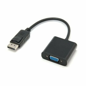 Adaptador DisplayPort a VGA PcCom Essential Negro 15 cm de PcCom, Cables DisplayPort - Ref: S7820614, Precio: 21,43 €, Descue...