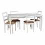 Sedia da Sala da Pranzo Alexandra House Living Bianco 52 x 95 x 44 cm | Tienda24 - Global Online Shop Tienda24.eu