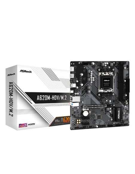 Motherboard ASRock A620M-HDV/M.2 AMD AM5 AMD A620 | Tienda24 Tienda24.eu