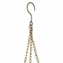 Vaso Suspenso Alexandra House Living Dourado Ferro 33 x 122 x 33 cm de Alexandra House Living, Vasos suspensos - Ref: D162994...