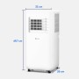 Ar Condicionado Portátil Origial AirFeel 2250 9000 BTU/h Branco | Tienda24 - Global Online Shop Tienda24.eu