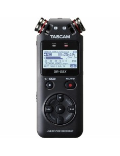 Gravador Tascam DR-07X Azul Preto | Tienda24 Tienda24.eu