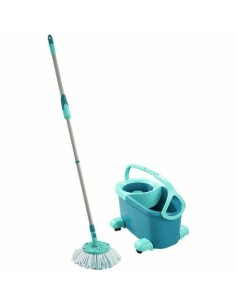 Mop with Bucket Leifheit Azul Plástico Composto 8 L | Tienda24 Tienda24.eu