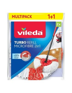 Ersatzteil Vileda 3Action Velour XL Schrubber Polyamid Polyester Cellulose (1 Stück) | Tienda24 Tienda24.eu