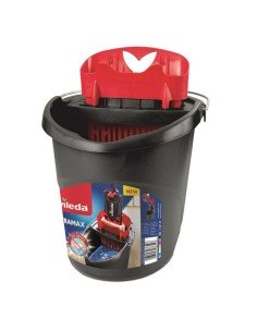 Cleaning bucket Vileda Ultramax Black Red Plastic 10 L 38 x 38 x 38 cm by Vileda, Cleaning supplies - Ref: S9126684, Price: 1...