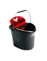 Seau de Lavage Vileda Ultramax Noir Rouge Plastique 10 L 38 x 38 x 38 cm | Tienda24 Tienda24.eu