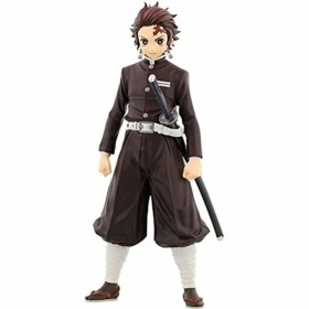 Figuras de Ação Banpresto Tanjiro Kamado Kimetsu No Yaiba de Banpresto, Bonecos e figuras de ação - Ref: S7823605, Preço: 36,...