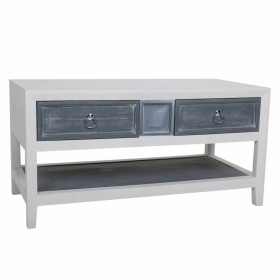 Tavolino da Caffè Alexandra House Living Bianco Grigio Legno di abete Legno MDF 51 x 53 x 104 cm di Alexandra House Living, T...