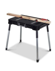 Mesa de trabalho Ryobi RWB03 Dobrável Ajustável Orientável | Tienda24 Tienda24.eu