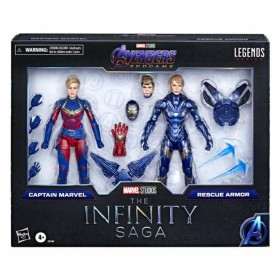 Figuras de Ação Hasbro Legends Infinity Captain Marvel Casual de Hasbro, Bonecos e figuras de ação - Ref: S7823778, Preço: 68...