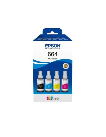 Cartucho de Tinta Original Epson C13T66464A Negro/Cian/Magenta/Amarillo | Tienda24 Tienda24.eu