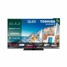 Meubles de télévision 120 x 32 x 55 cm Noir Acier | Tienda24 Tienda24.eu