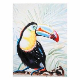 Pintura Alexandra House Living Toucan lona Madeira de abeto 120 x 3 x 90 cm de Alexandra House Living, Pinturas artísticas - ...